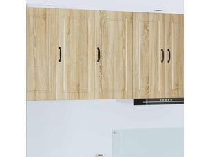 Meuble mural de cuisine, armoire de cuisine chêne sonoma 40x31x80cm shl8841