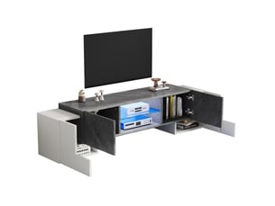 Meuble tv coloris bicolore 180 cm MEUBLIV  