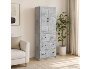 Armoire <strong></strong> <strong></strong> coloris gris largeur 66 cm