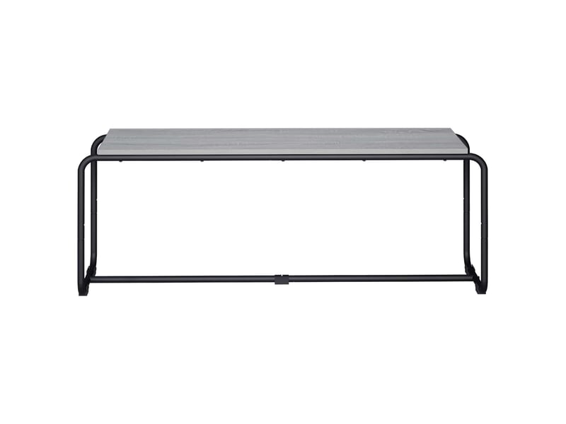  Meuble tv, table tv 113.5x35.5x42 cm sonoma gris bois d'ingénierie  - Conforama C