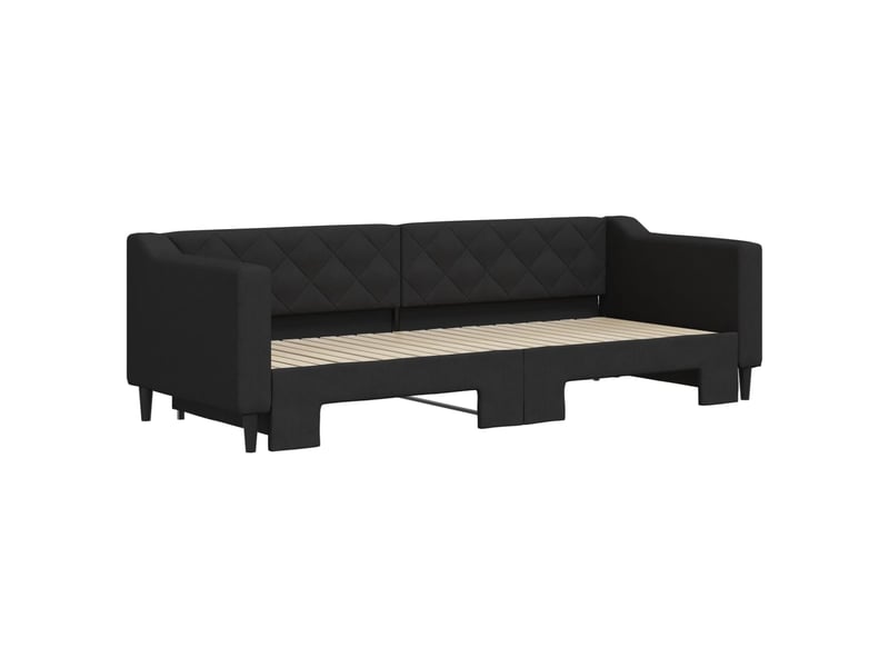  Lit simple- lit adulte -  lit de jour avec gigogne sans matelas 80x200 cm  - Conforama B