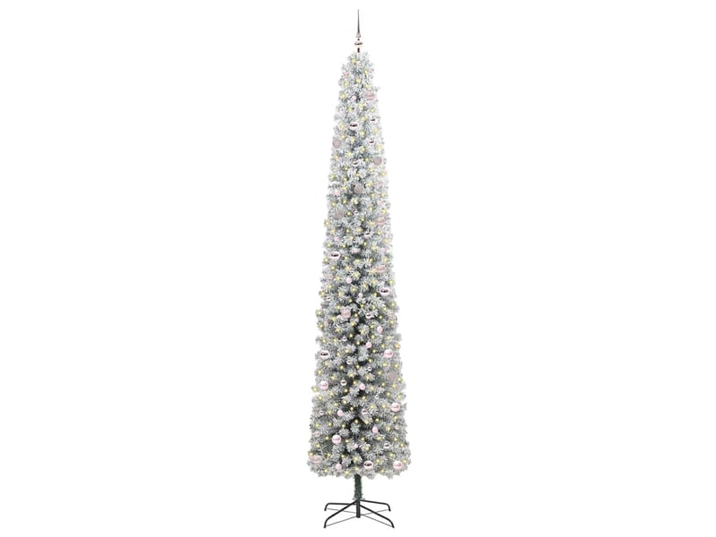  Sapin de noël artificiel, arbre de noël vert 300 cm pvc et acier et plastique shl1488  - Conforama C