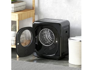 Sèche-linge à pompe à chaleur 48x43x57 cm, 800 w, 4 kg, noir