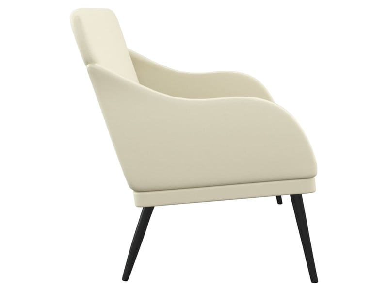  Banc chambre, banc de lit crème 110x76x80 cm similicuir  - Conforama D