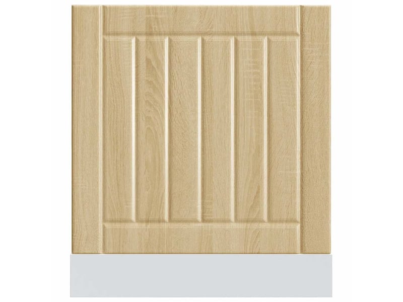  Panneau de lave-vaisselle chêne sonoma bois d'ingénierie shl5818  - Conforama D