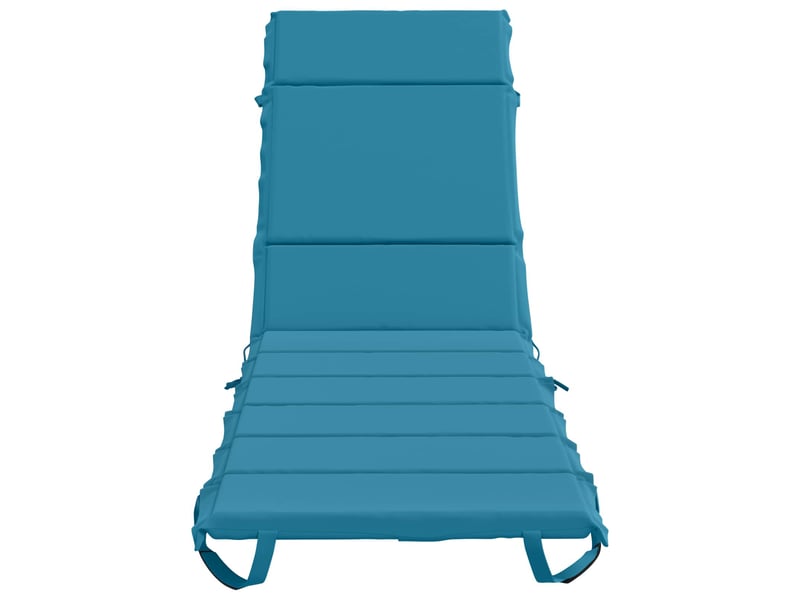  Coussin de transat, coussin pour bain de soleil gemert 100 % polyester bleu clair cf56122  - Conforama D