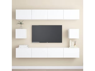 Meuble tv coloris blanc 100 cm <strong></strong>  <strong></strong>