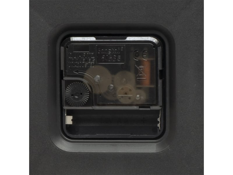 Horloge murale fabrilamp zaman ø 50 cm noir 192510009 - Conforama E