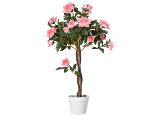 Arbre artificiel, plante artificielle en pot de ciment, plante artificielle