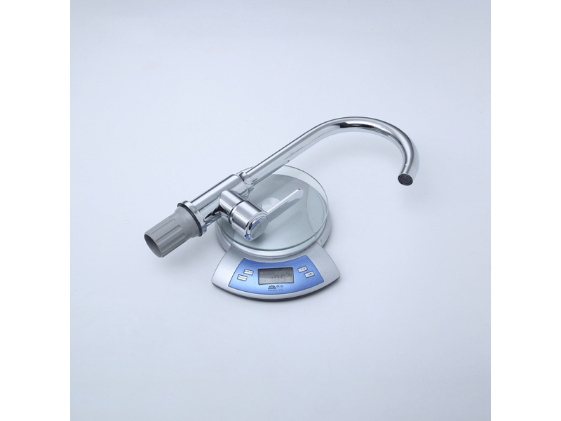  Robinets de cuisine, robinets pivotants chauds et froids, robinets en acier inoxydable pour lavabos  - Conforama E