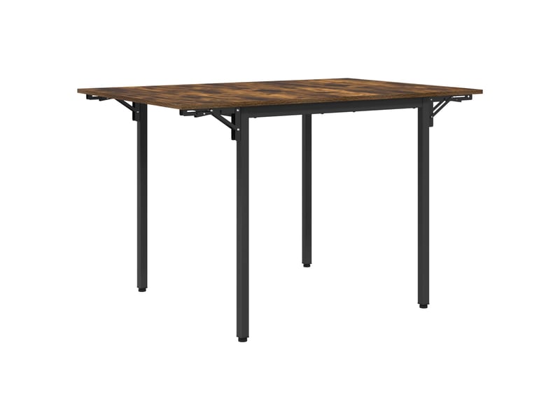 Vidaxl table à manger extensible 120 x 81,5 x 75 cm bois d'ingénierie - Conforama D