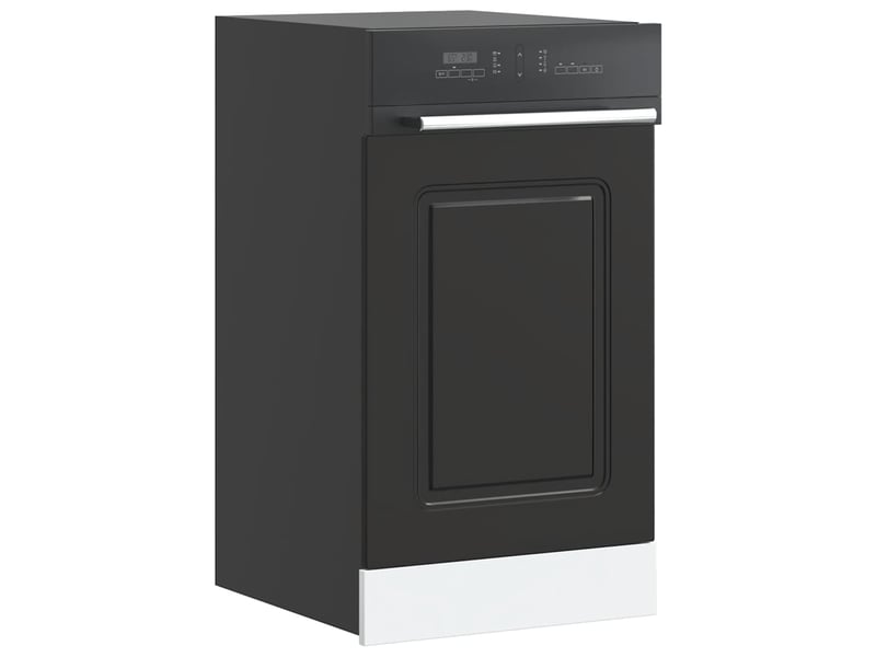  Panneau de lave-vaisselle kalmar noir 45x1,5x57cm  - Conforama B