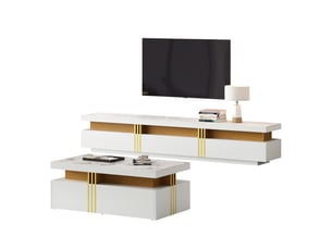 Buffet   <strong></strong> <strong></strong> coloris blanc