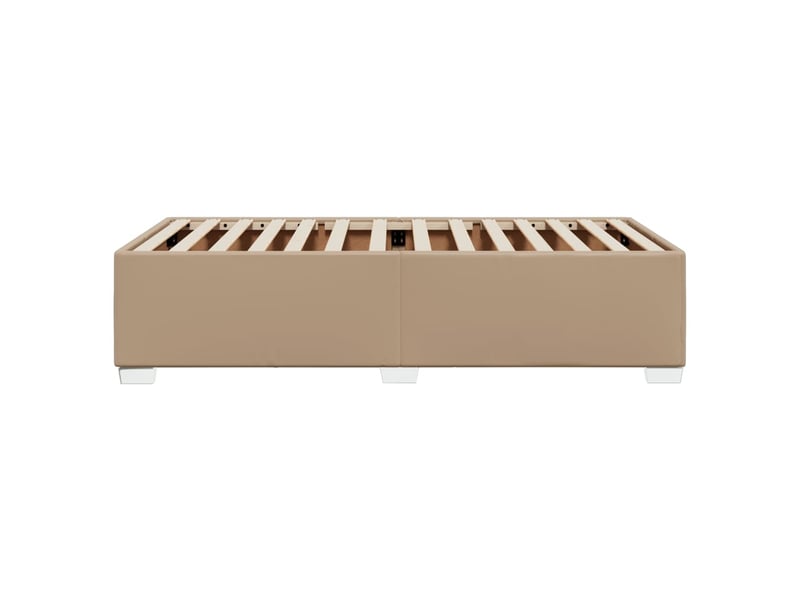  Lit simple- lit adulte -  cadre de lit sans matelas cappuccino 90x200 cm similicuir  - Conforama D