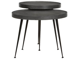 Table basse rectangulaire coloris noir  