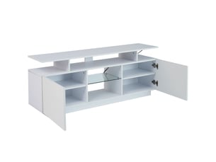 Meuble tv coloris blanc 140 cm <strong>PANGIVO</strong>  <strong></strong>