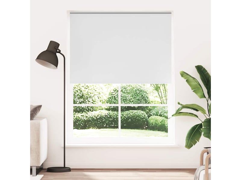 Store enrouleur occultant, store à rouleau 164,4 x 230 cm, largeur du tissu 160 cm, blanc cf45449 - Conforama B