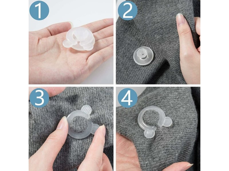  Lot de 20 pinces à couverture, pinces pour maintenir la couverture en place, compatibles avec les couvertures  - Conforama B