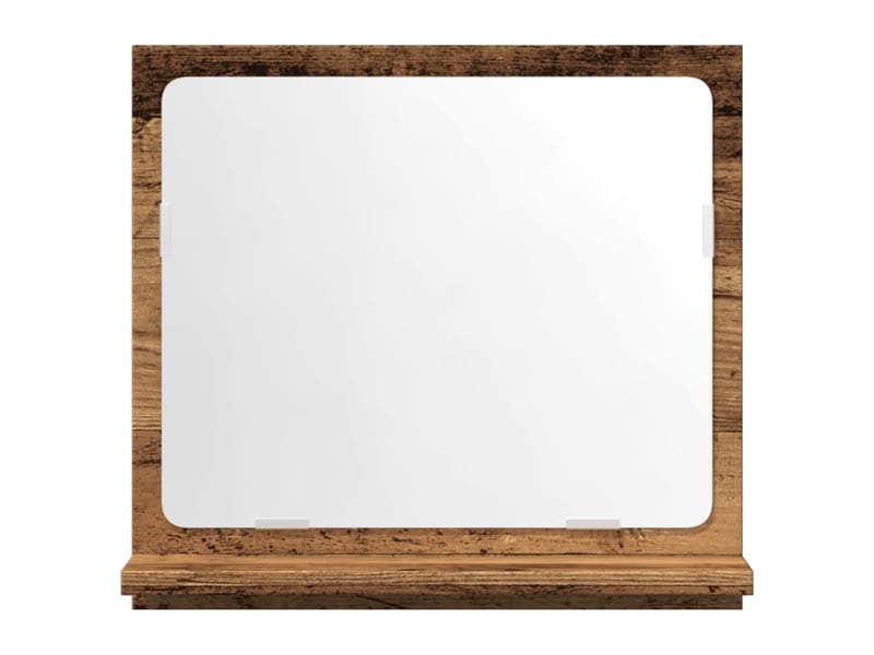  Armoire à miroir de salle de bain vieux bois bois d'ingénierie shl1254  - Conforama D