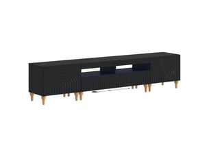 Meuble tv coloris noir 49 cm <strong></strong> <strong></strong>