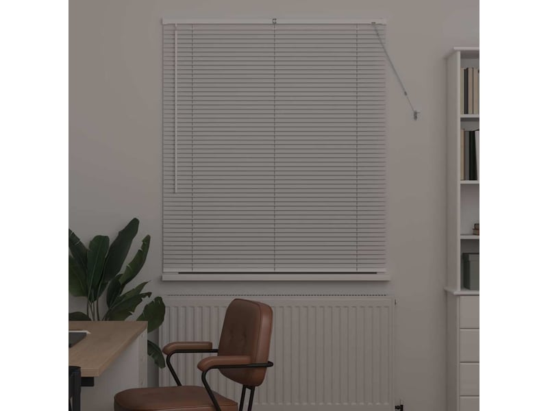  Store vénitien, store de fenêtre blanc 130 x 110 cm 25 mm aluminium cf47699  - Conforama C