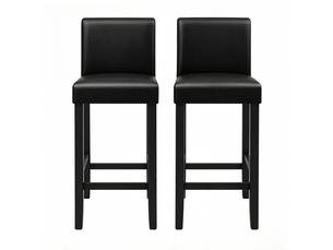 tabouret de bar - noir hauteur d'assise 75 cm vendu Par paire