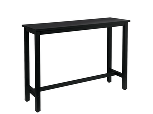 Table de salle à manger avec pieds réglables et structure renforcée, pour cuisine et salle à manger, 140 × 100 × 40 cm