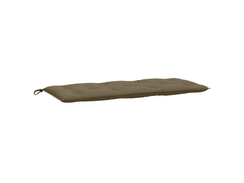  Coussin de banc de jardin, coussin d'assise taupe mélangé 120x50x7 cm tissu cf52838  - Conforama A