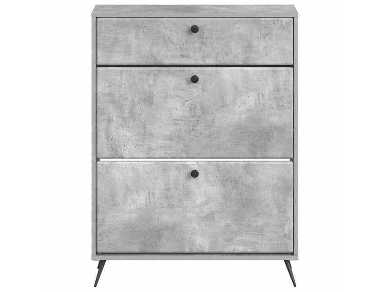  Meuble à chaussures, armoire à chaussures breda 78x24x103 cm bois d'ingénierie shl4079  - Conforama D