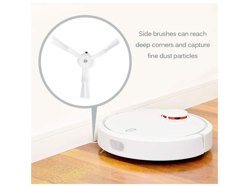  Lot 5 accessoires aspirateur xiaomi roborock s50 s51 s55 s5 s6 brosse filtre  - Conforama D