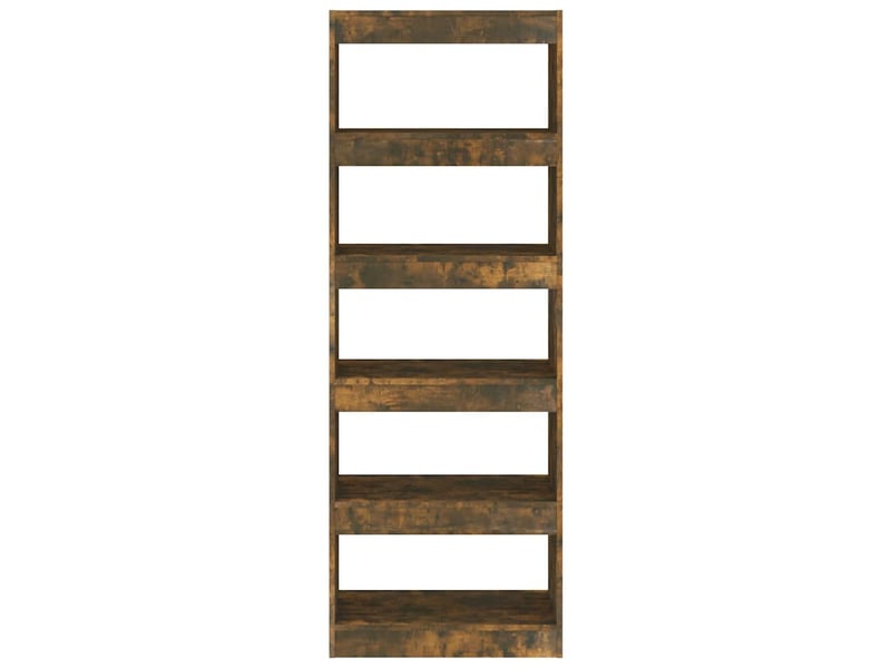  Bibliothèque, étagère de rangement chêne fumé bois d'ingénierie shl6584  - Conforama E