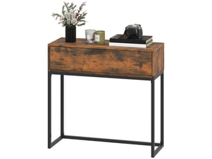 Console 1 tiroir(s)  coloris noir <strong></strong> <strong></strong>