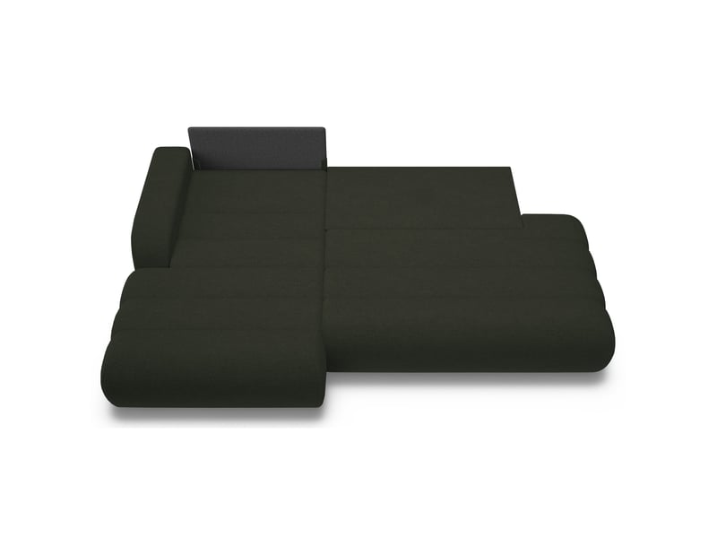  Selsey arione - canapé d'angle convertible - 283 cm - chenille vert Arione - Conforama D