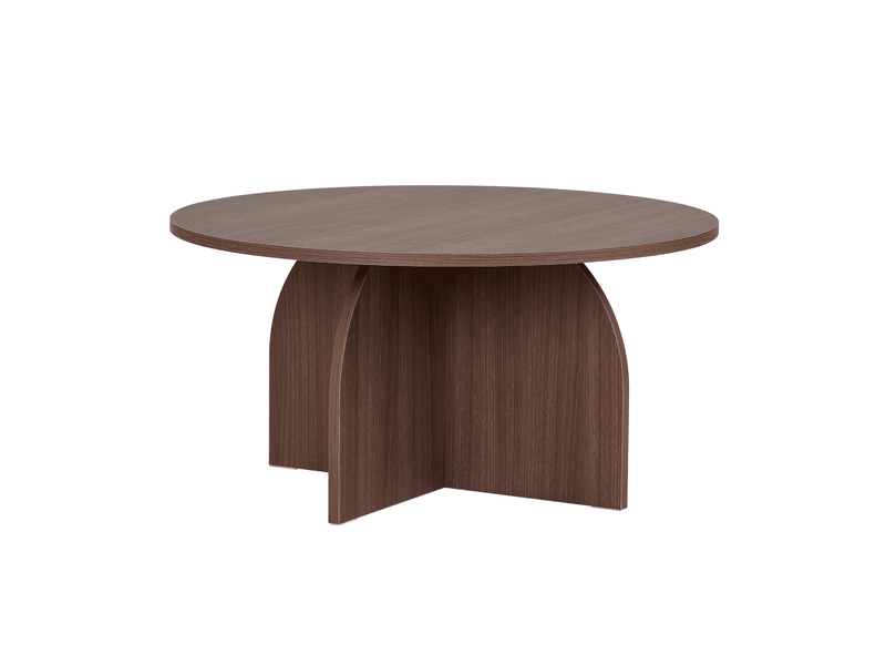  Table basse avec plateau rond d80 cm - clover  - Conforama E