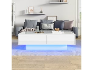 Table basse coloris blanc <strong></strong> <strong></strong>