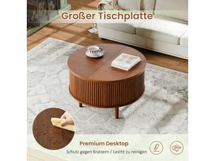 Table basse  coloris marron <strong></strong> <strong></strong>