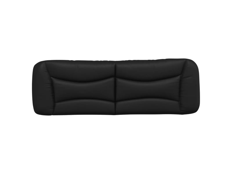  Coussin de tête de lit hvar noir 153 cm similicuir cf55958  - Conforama E