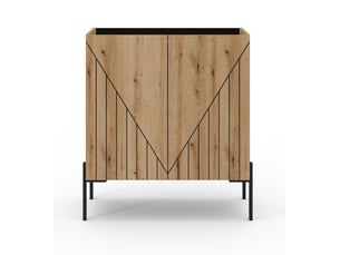 Buffet neo (lxhxp : env. 82x91x40 cm) chêne evoke