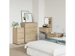 Commode 1 tiroir(s) <strong></strong> <strong></strong> coloris bois clair largeur 40 cm
