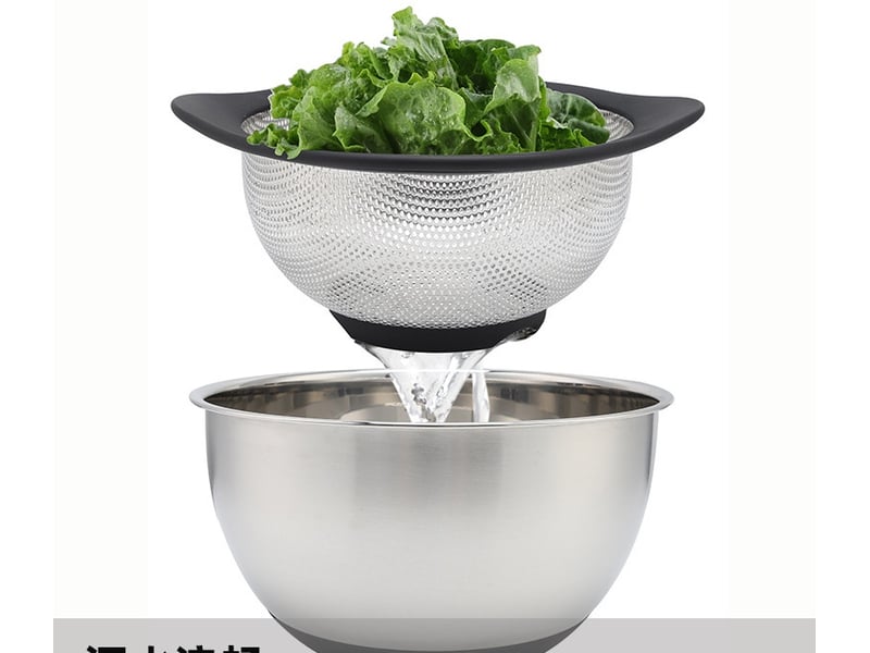  Passoire en acier inoxydable – 24x14 cm  - Conforama E