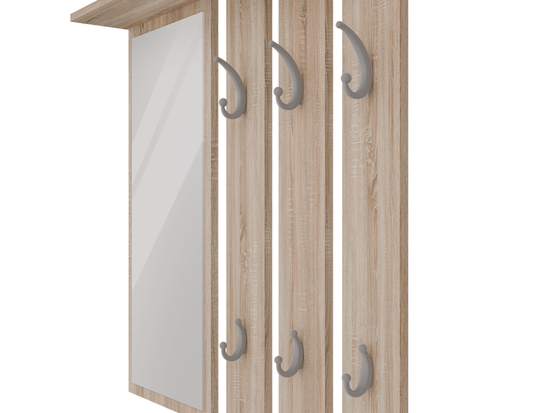  Porte-manteau en opale opal sonoma  - Conforama E