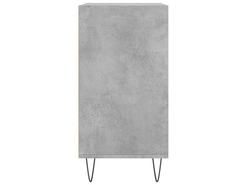  Buffet - bahut - meuble de rangement gris béton 57x35x70 cm bois d'ingénierie  - Conforama E