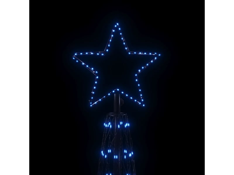  Arbre de noël cône 3000 led bleu 230x800 cm cf61721  - Conforama D