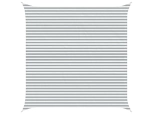 Voile d'ombre - voile d'ombrage - voile parasol 5 x 5 m 100 % polyester oxford carré