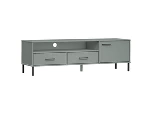 Meuble tv coloris gris 158 cm <strong></strong>  <strong></strong>