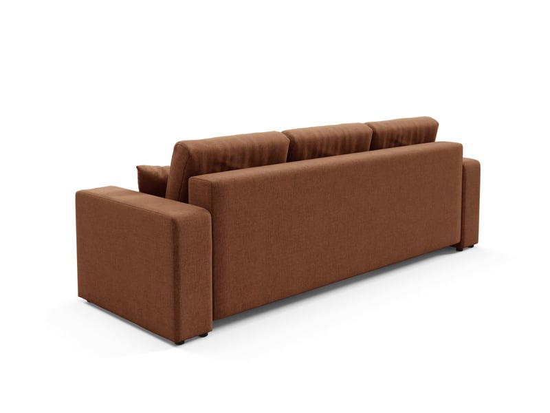 Canapé convertible molinio orange - Conforama D
