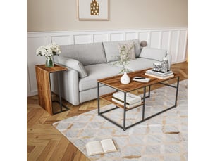 Table basse  coloris marron <strong></strong> <strong></strong>
