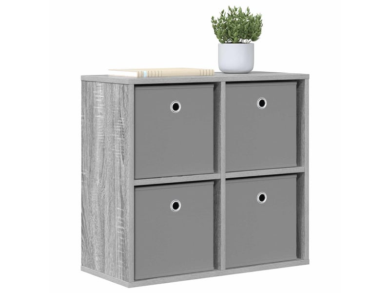 Buffet - bahut - meuble de rangement gris sonoma 59,5 x 27 x 57 cm  - Conforama C