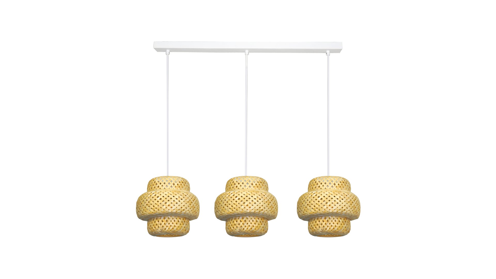 SUSPENSION BAMBOU 120 CM MANILLE naturel Conforama