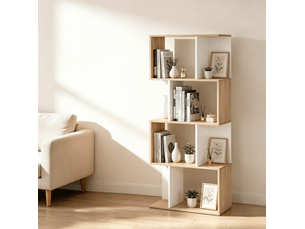 Bibliotheque coloris  bicolore  <strong>BEAOK</strong> <strong></strong> - 60 cm x 148 cm